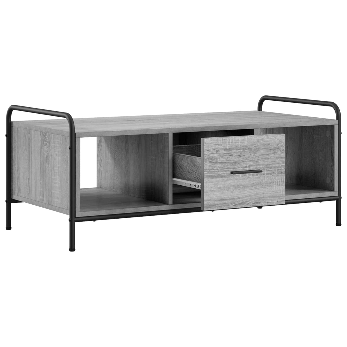 Coffee Table 99.5 x 49 x 41 cm Engineered Wood Grey sonoma