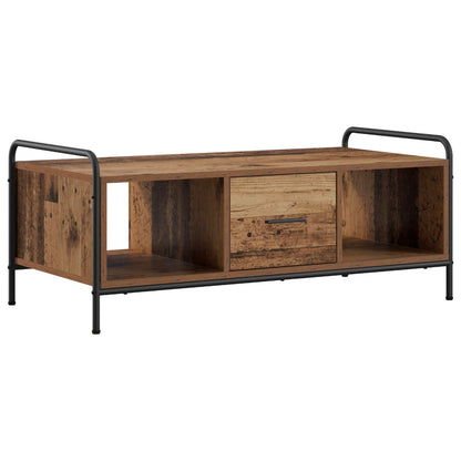 Coffee Table 99.5 x 49 x 41 cm Engineered Wood Old wood