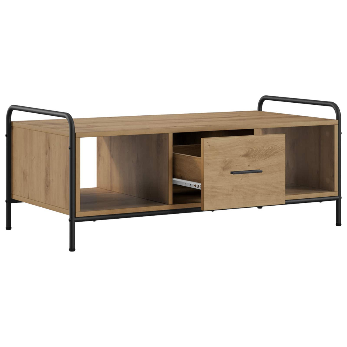 Coffee Table 99.5 x 49 x 41 cm Engineered Wood Artisan oak