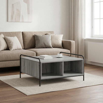 Coffee Table Engineered Wood Grey sonoma 80 cm 80 cm