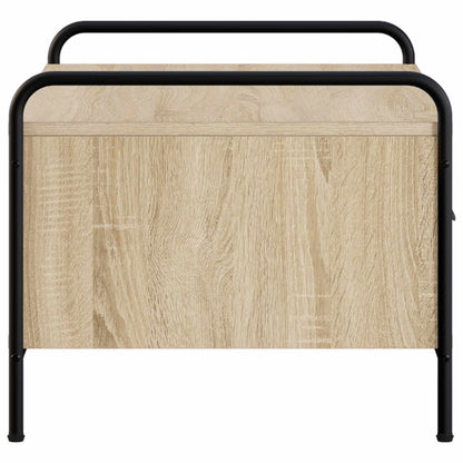 Coffee Table 99.5 x 49 x 41 cm Engineered Wood Sonoma oak