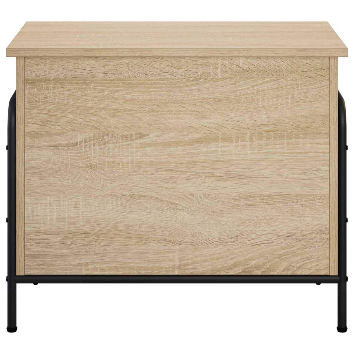 vidaXL Storage Box Sonoma Oak 60 x 40 x 49.5 cm Engineered Wood 4