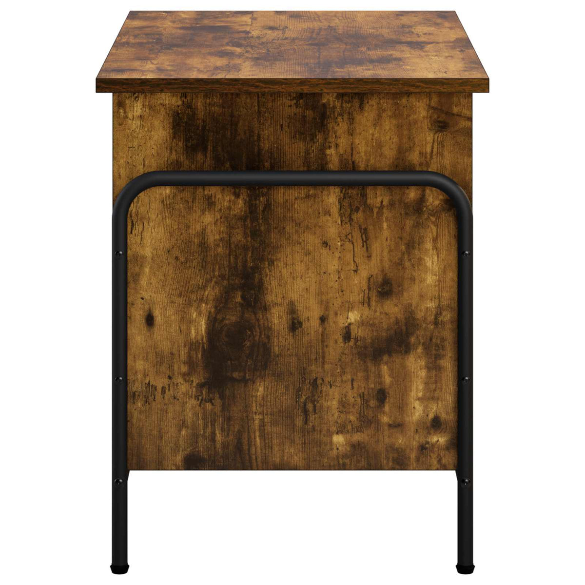vidaXL Storage Box Smoked Oak 60 x 40 x 49.5 cm Engineered Wood 4