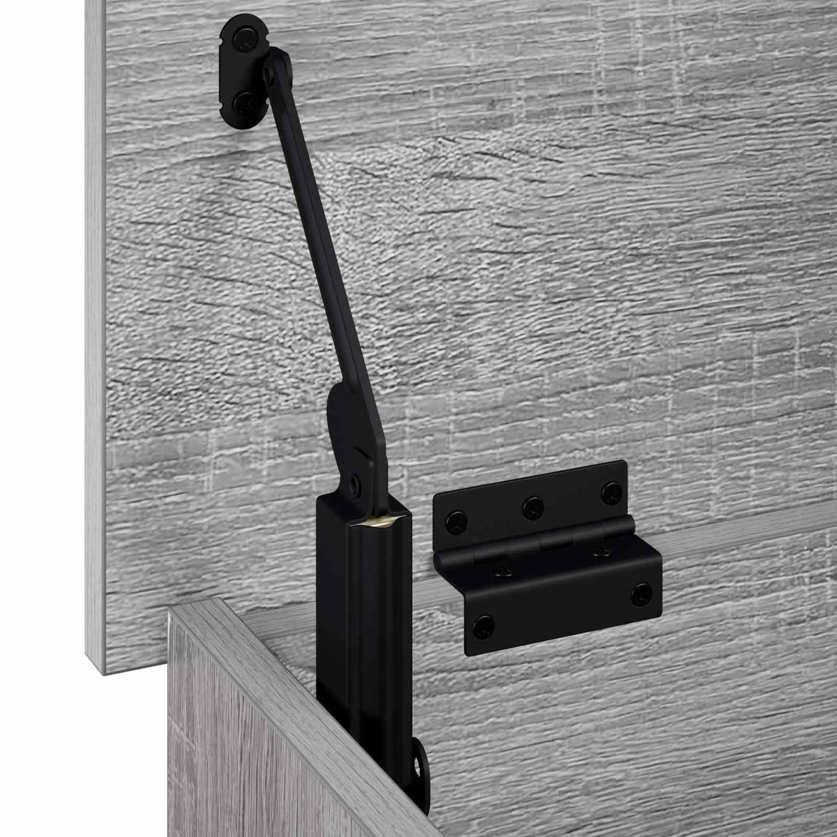 vidaXL Storage Box Grey Sonoma 60 x 40 x 49.5 cm Engineered Wood 6