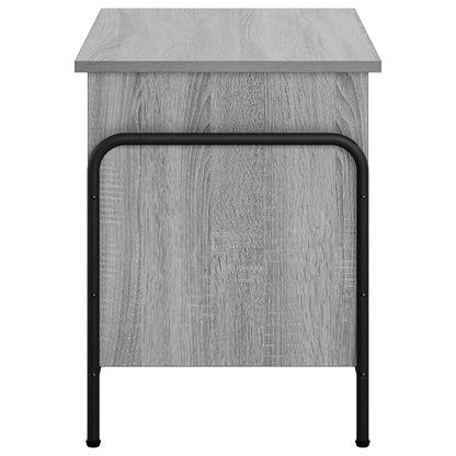 vidaXL Storage Box Grey Sonoma 60 x 40 x 49.5 cm Engineered Wood 4