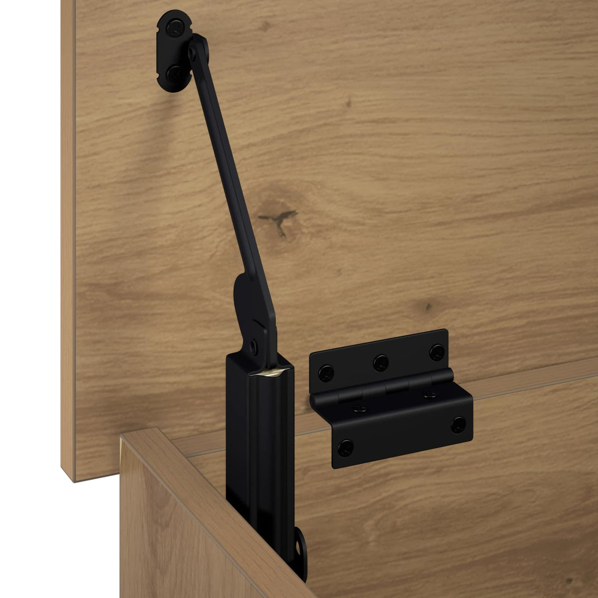 vidaXL Storage Box Artisan Oak 60 x 40 x 49.5 cm Engineered Wood 6