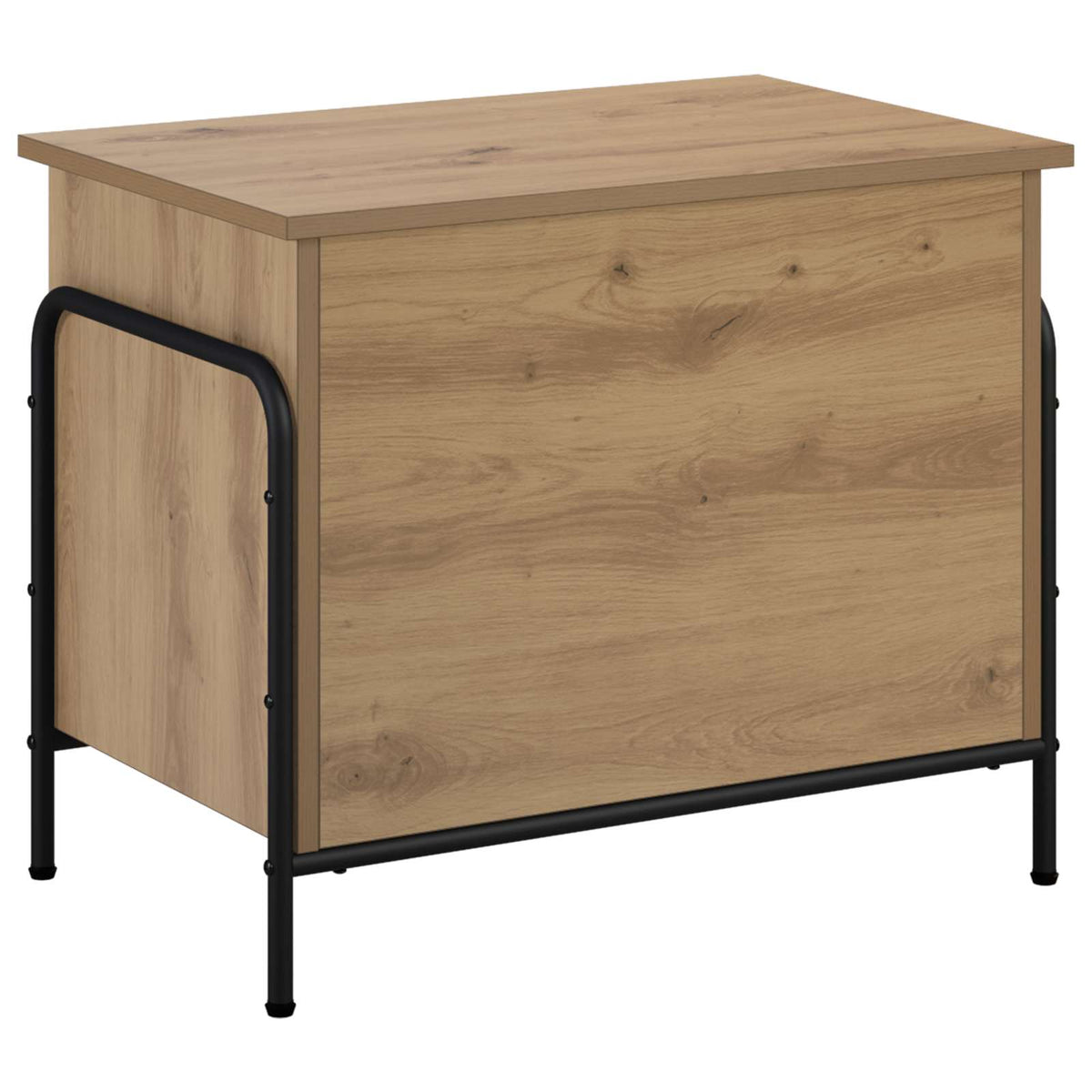 vidaXL Storage Box Artisan Oak 60 x 40 x 49.5 cm Engineered Wood 2