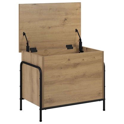 vidaXL Storage Box Artisan Oak 60 x 40 x 49.5 cm Engineered Wood 3