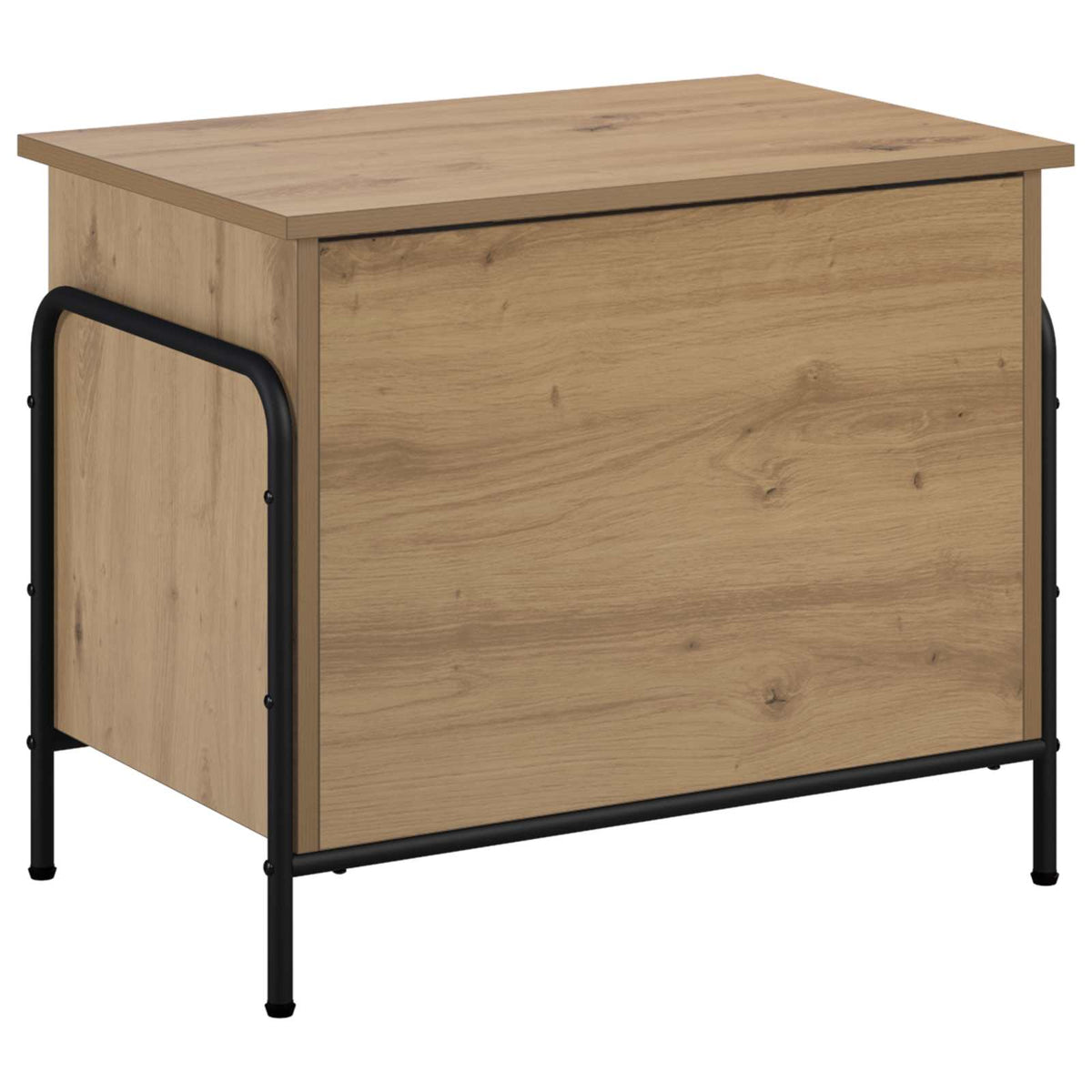 vidaXL Storage Box Artisan Oak 60 x 40 x 49.5 cm Engineered Wood 5