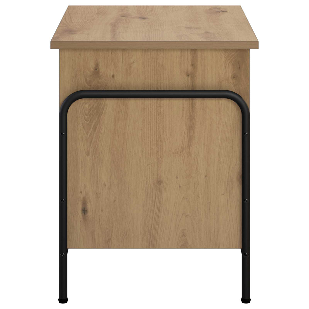 vidaXL Storage Box Artisan Oak 60 x 40 x 49.5 cm Engineered Wood 4