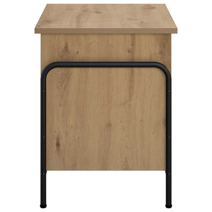 vidaXL Storage Box Artisan Oak 60 x 40 x 49.5 cm Engineered Wood 4