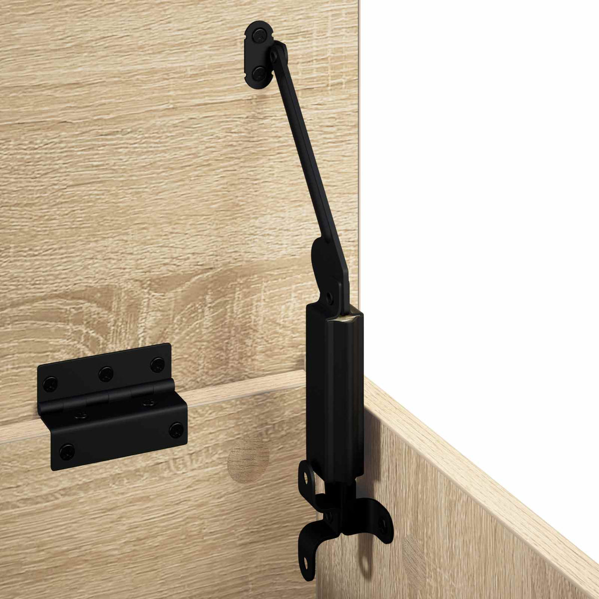 vidaXL Storage Box Sonoma Oak 80 x 40 x 49.5 cm Engineered Wood 6