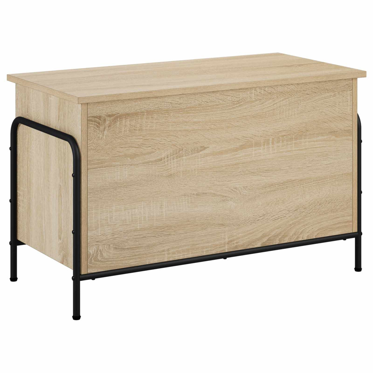 vidaXL Storage Box Sonoma Oak 80 x 40 x 49.5 cm Engineered Wood 2