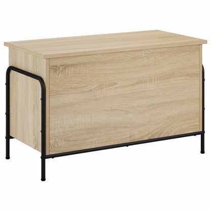 Storage Box Engineered Wood 80 x 40 x 49.5 cm Sonoma oak