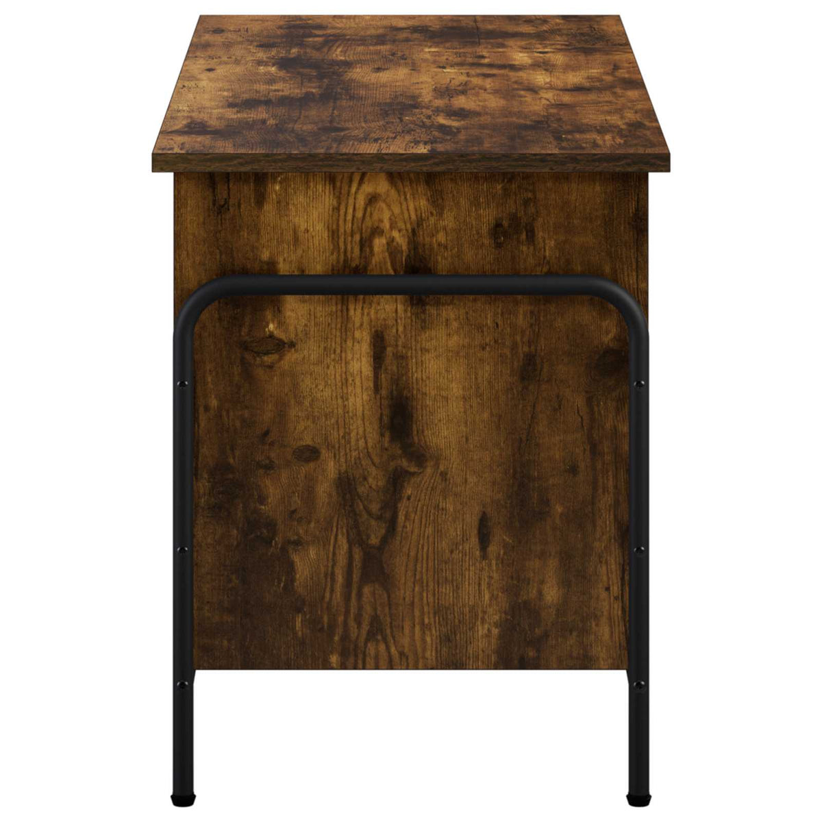vidaXL Storage Box Smoked Oak 80 x 40 x 49.5 cm Engineered Wood 4