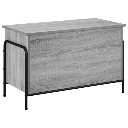 Storage Box Engineered Wood 80 x 40 x 49.5 cm Grey sonoma