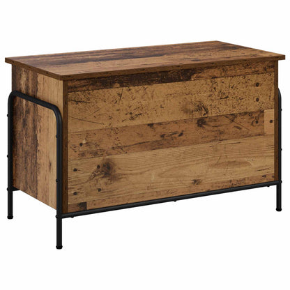 Storage Box Engineered Wood 80 x 40 x 49.5 cm Old wood