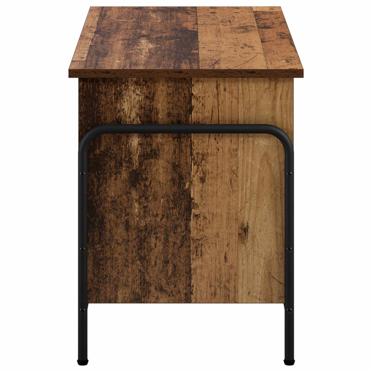 vidaXL Storage Box Old Wood 80 x 40 x 49.5 cm Engineered Wood 4