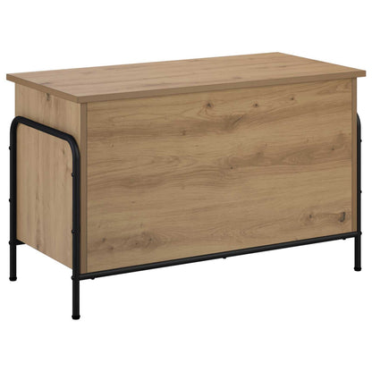 Storage Box Engineered Wood 80 x 40 x 49.5 cm Artisan oak