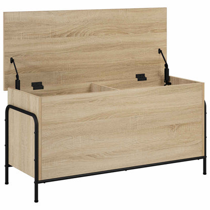 Storage Box Engineered Wood 100 x 40 x 49.5 cm Sonoma oak