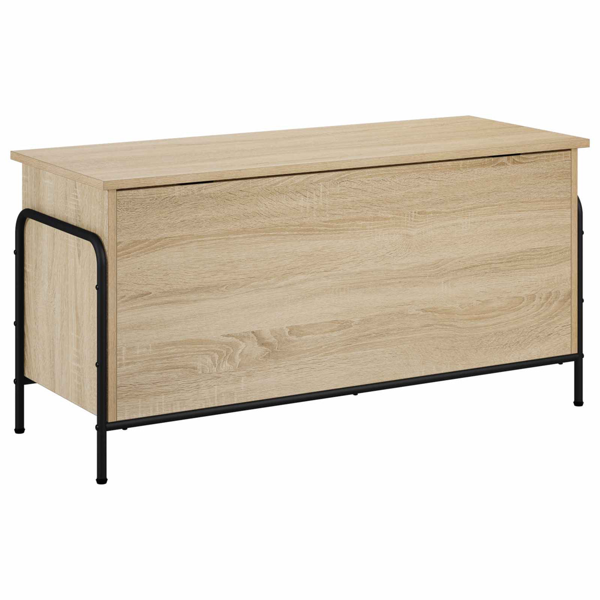 vidaXL Storage Box Sonoma Oak 100 x 40 x 49.5 cm Engineered Wood 5