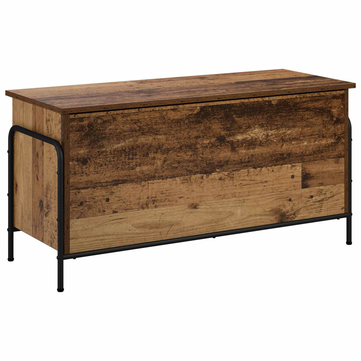 vidaXL Storage Box Old Wood 100 x 40 x 49.5 cm Engineered Wood 5