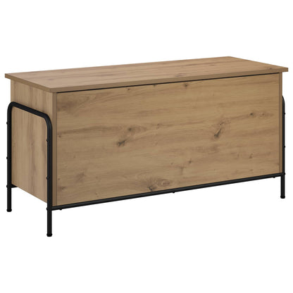 vidaXL Storage Box Artisan Oak 100 x 40 x 49.5 cm Engineered Wood 5