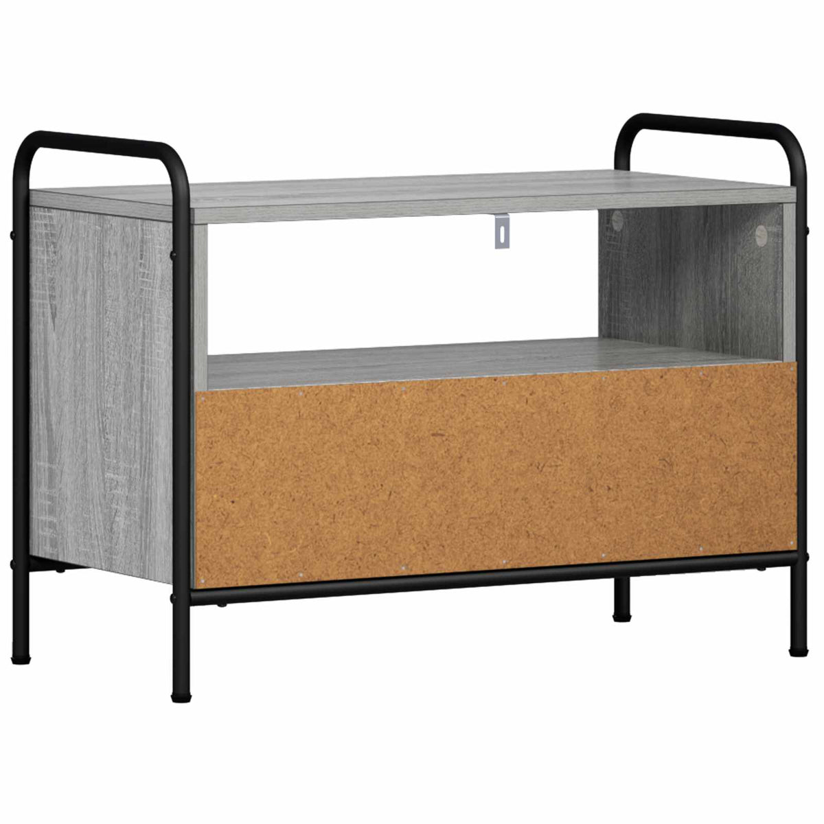 vidaXL TV Cabinet 67.5 x 33 x 50 cm Grey Sonoma Engineered Wood 6