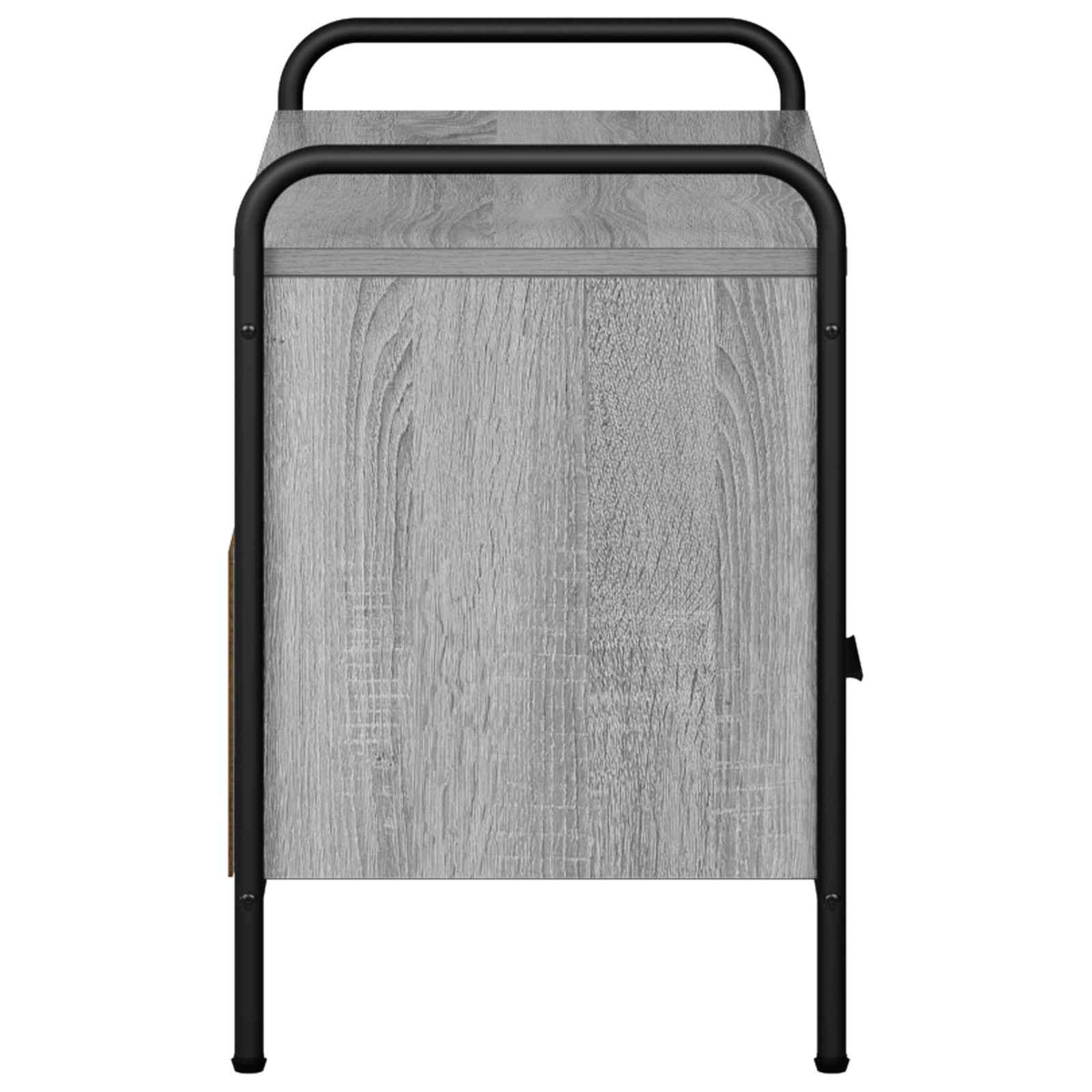 vidaXL TV Cabinet 67.5 x 33 x 50 cm Grey Sonoma Engineered Wood 5