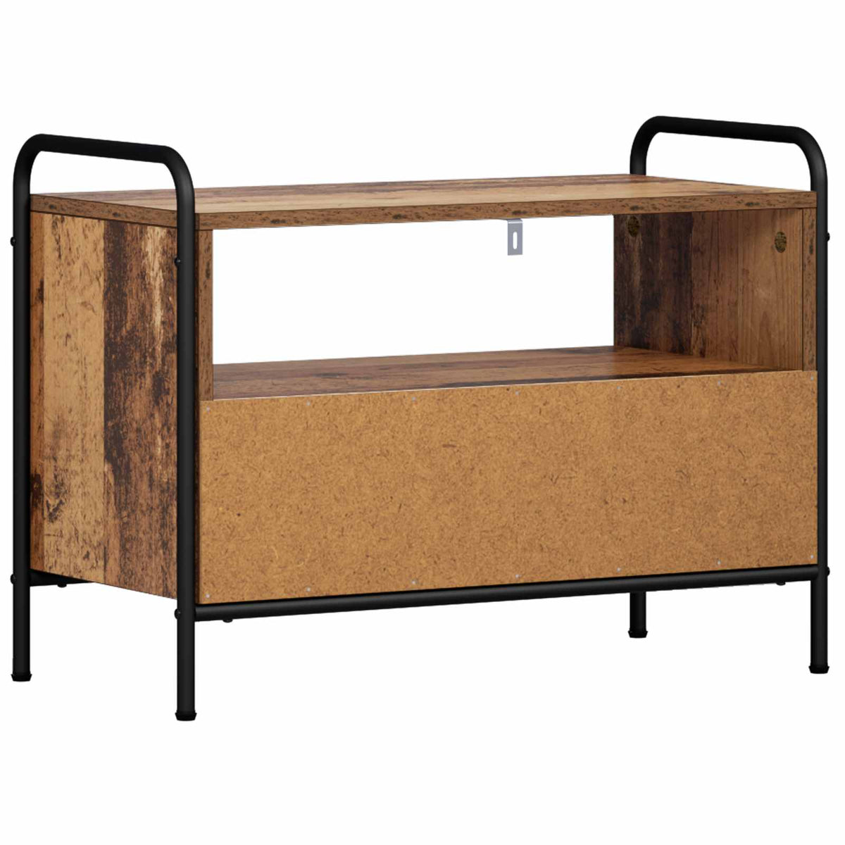 vidaXL TV Cabinet 67.5 x 33 x 50 cm Old Wood Engineered Wood 6