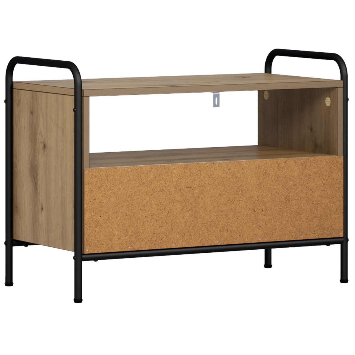 vidaXL TV Cabinet 67.5 x 33 x 50 cm Artisan Oak Engineered Wood 6