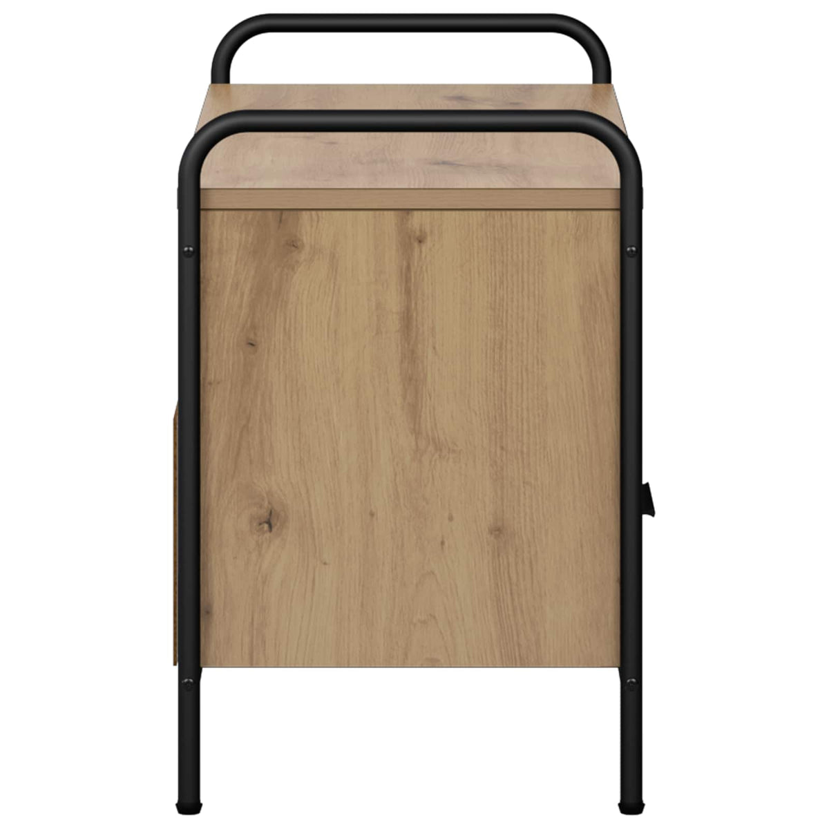 vidaXL TV Cabinet 67.5 x 33 x 50 cm Artisan Oak Engineered Wood 5