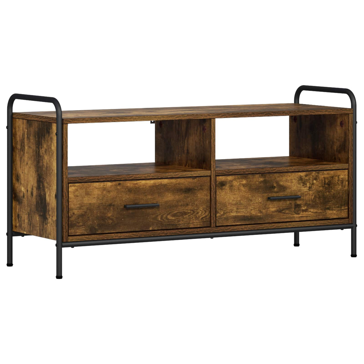 TV Cabinet Engineered Wood Smoked oak 99.5 x 33 x 50 cm