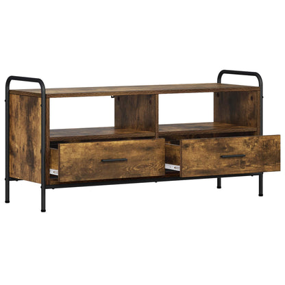 TV Cabinet Engineered Wood Smoked oak 99.5 x 33 x 50 cm