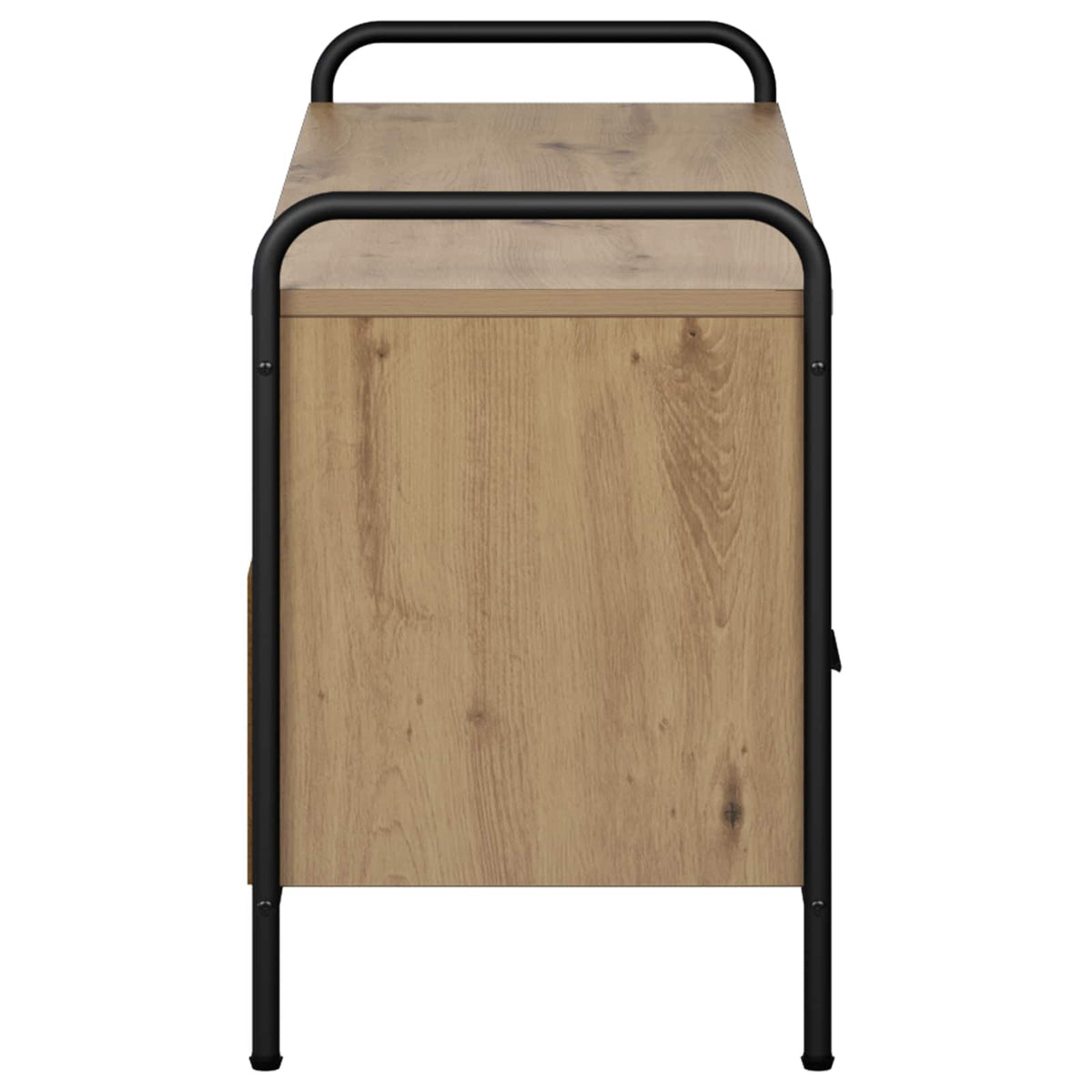 vidaXL TV Cabinet 99.5 x 33 x 50 cm Artisan Oak Engineered Wood 5