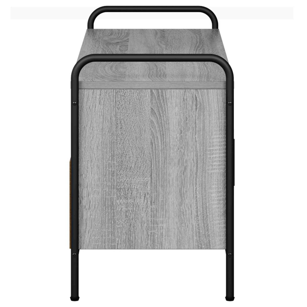 vidaXL TV Cabinet 99 x 33 x 50 cm Grey Sonoma Engineered Wood 5
