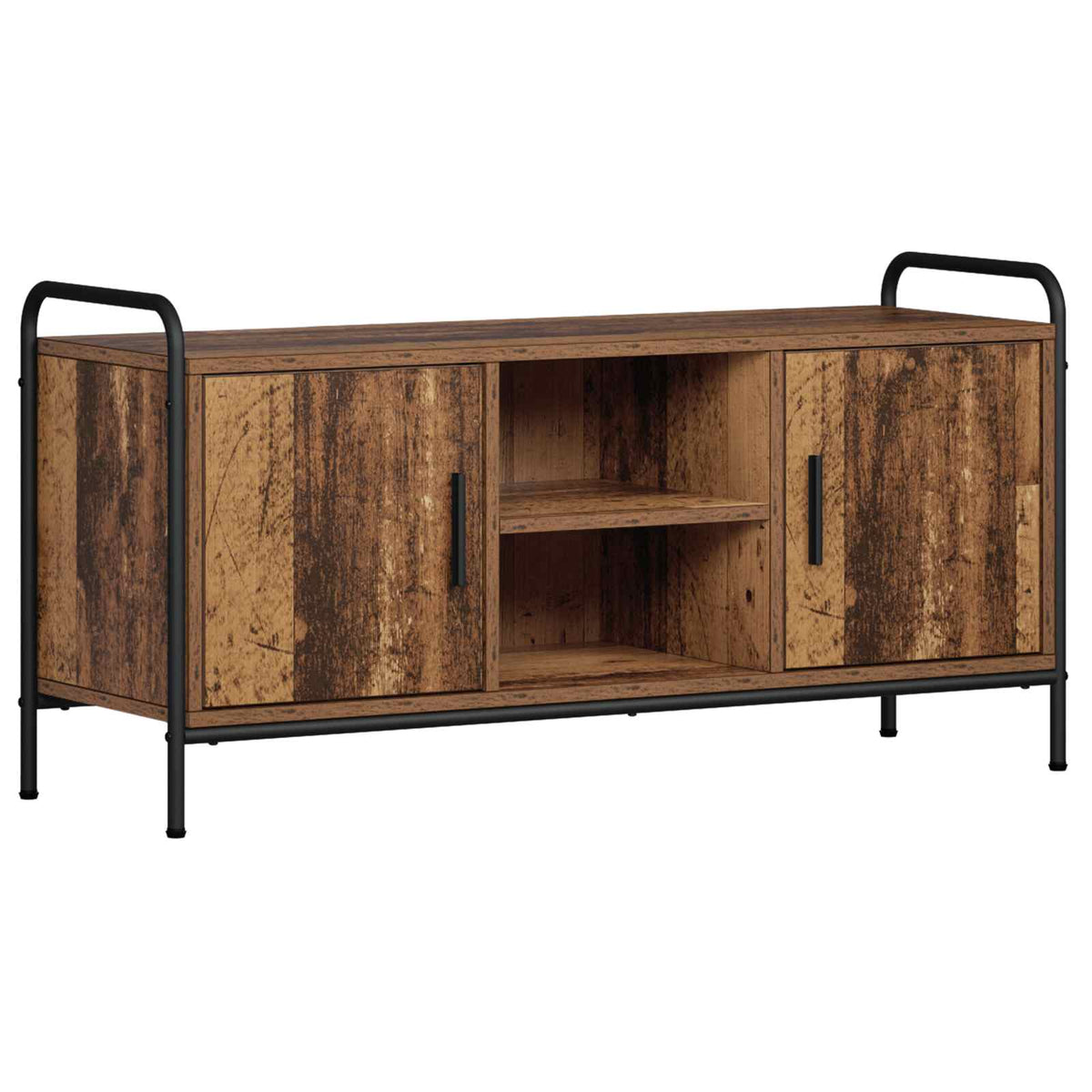 TV Cabinet Engineered Wood 99 x 33 x 50 cm Old wood