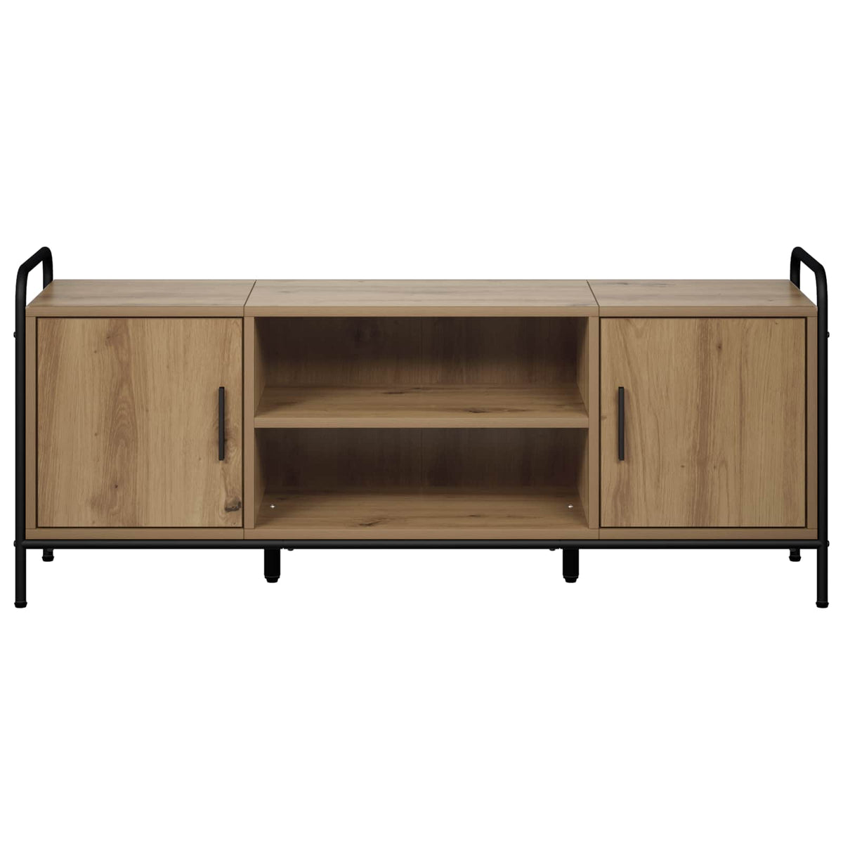 vidaXL TV Cabinet 119 x 33 x 50 cm Artisan Oak 4