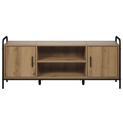 vidaXL TV Cabinet 119 x 33 x 50 cm Artisan Oak 4