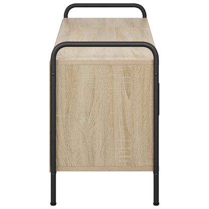 vidaXL TV Cabinet 99 x 33 x 50 cm Sonoma Oak Engineered Wood 5