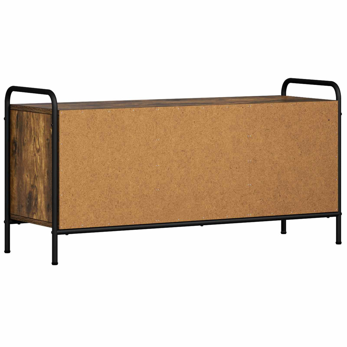 vidaXL TV Cabinet 99 x 33 x 50 cm Smoked Oak Engineered Wood 6