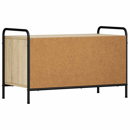vidaXL TV Cabinet 80 x 39.5 x 50 cm Sonoma Oak Engineered Wood 5