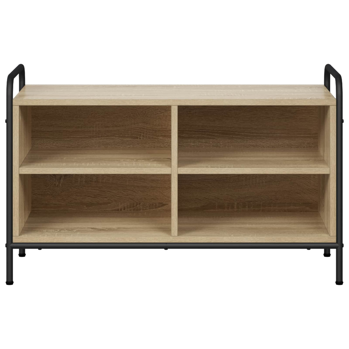 vidaXL TV Cabinet 80 x 39.5 x 50 cm Sonoma Oak Engineered Wood 3