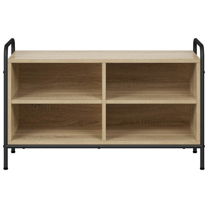 vidaXL TV Cabinet 80 x 39.5 x 50 cm Sonoma Oak Engineered Wood 3