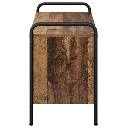 vidaXL TV Cabinet 80 x 39.5 x 50 cm Old Wood Engineered Wood 4