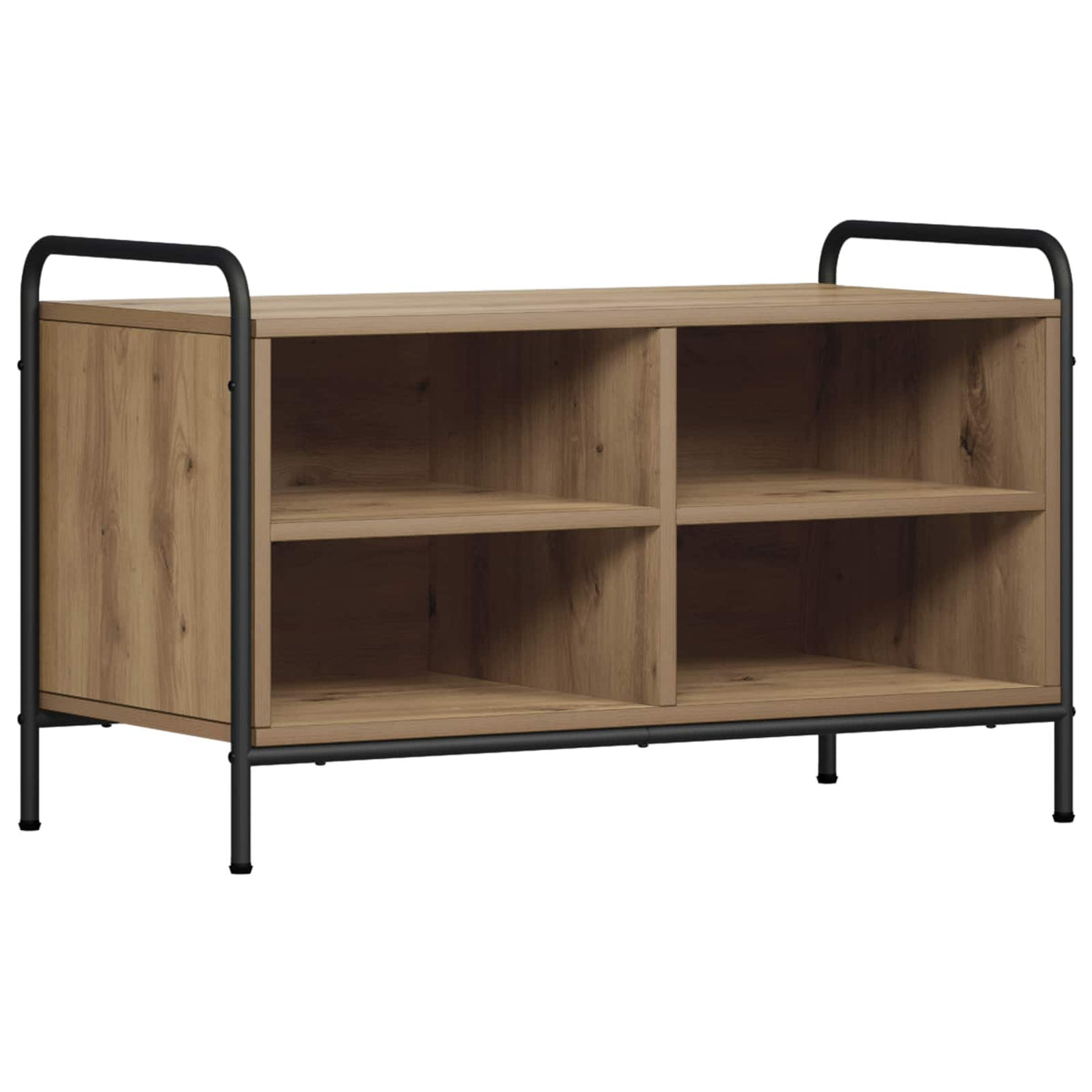 vidaXL TV Cabinet 80 x 39.5 x 50 cm Artisan Oak Engineered Wood 2