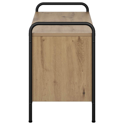 vidaXL TV Cabinet 80 x 39.5 x 50 cm Artisan Oak Engineered Wood 4