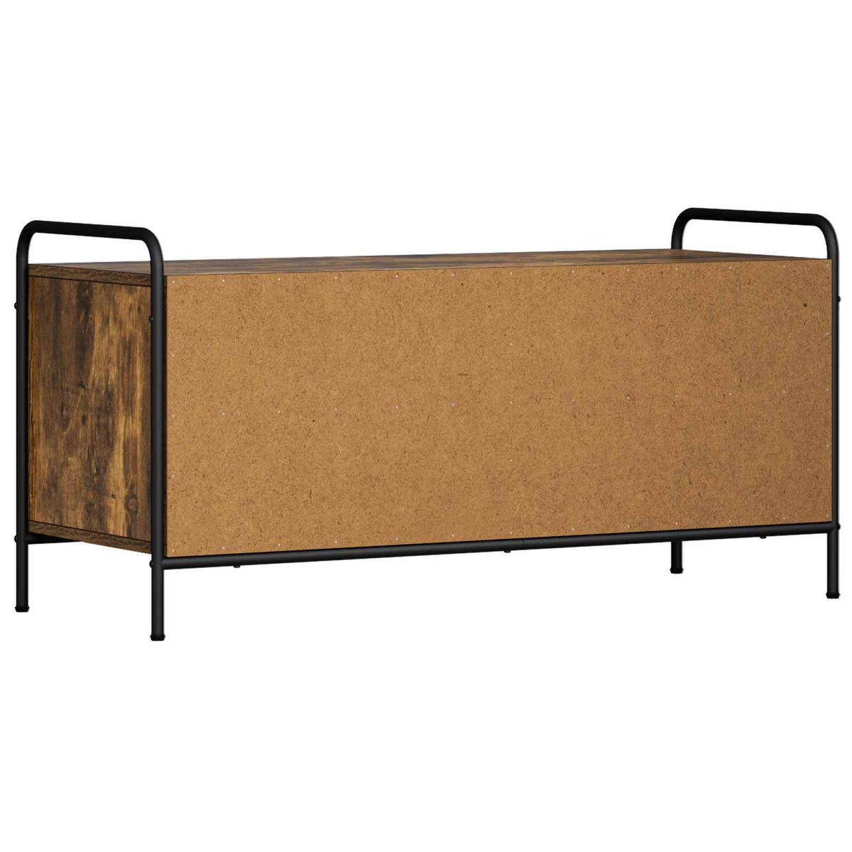 vidaXL TV Cabinet 100 x 39.5 x 50 cm Smoked Oak Engineered Wood 5
