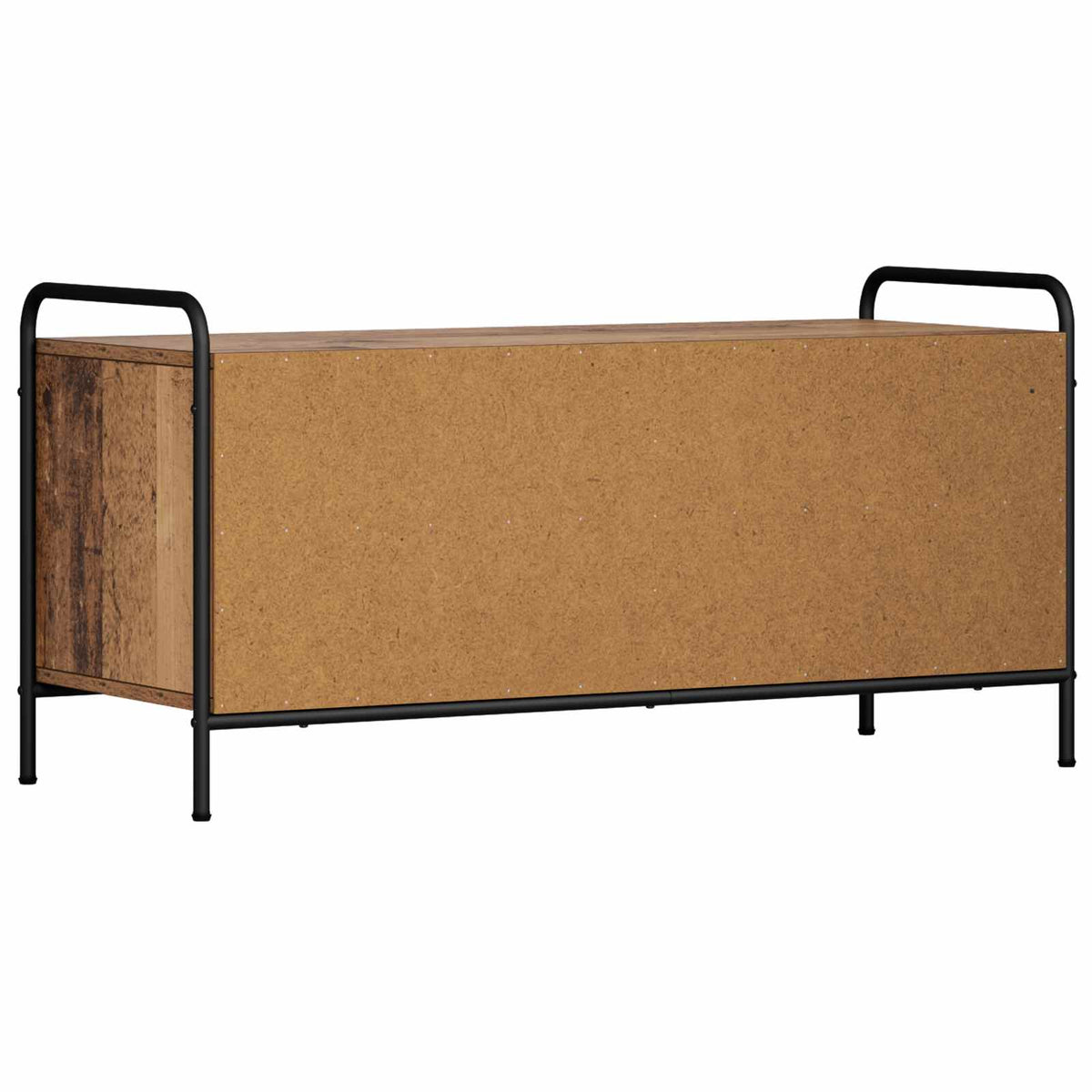 vidaXL TV Cabinet 100 x 39.5 x 50 cm Old Wood Engineered Wood 5