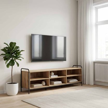 TV Cabinet 167.5 x 36.5 x 50 cm Engineered Wood Artisan oak